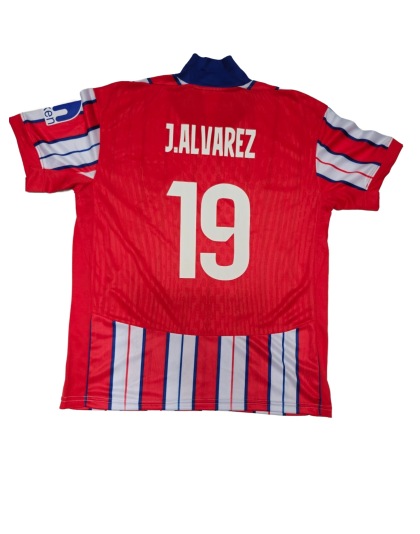 Camiseta Atlético de Madrid 2024 - Edición Jugador + Parche Champions
